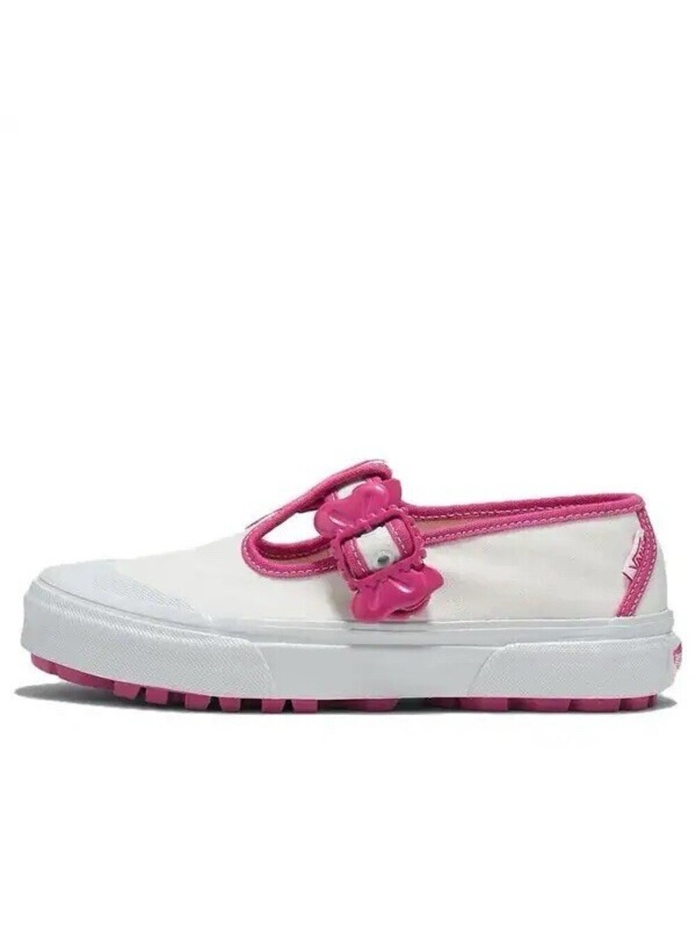 Vans x Barbie Style 93 DX Mary Jane White Pink W Size 8 VN0A3TKVYL7 NIB New RARE